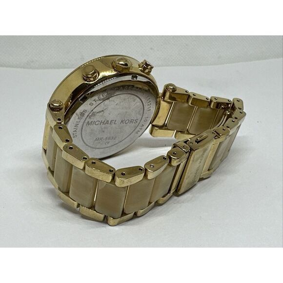Michael Kors MK5632 Women\'s Gold Tone Analog Dial Quartz Wrist Watch NUL50 main image 5